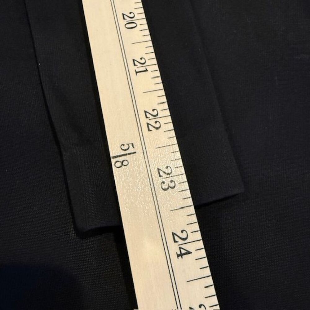 Rag & Bone Joyce Bodycon Mini Dress Black Zipper front Scuba stretch Size 0 - Picture 11 of 12